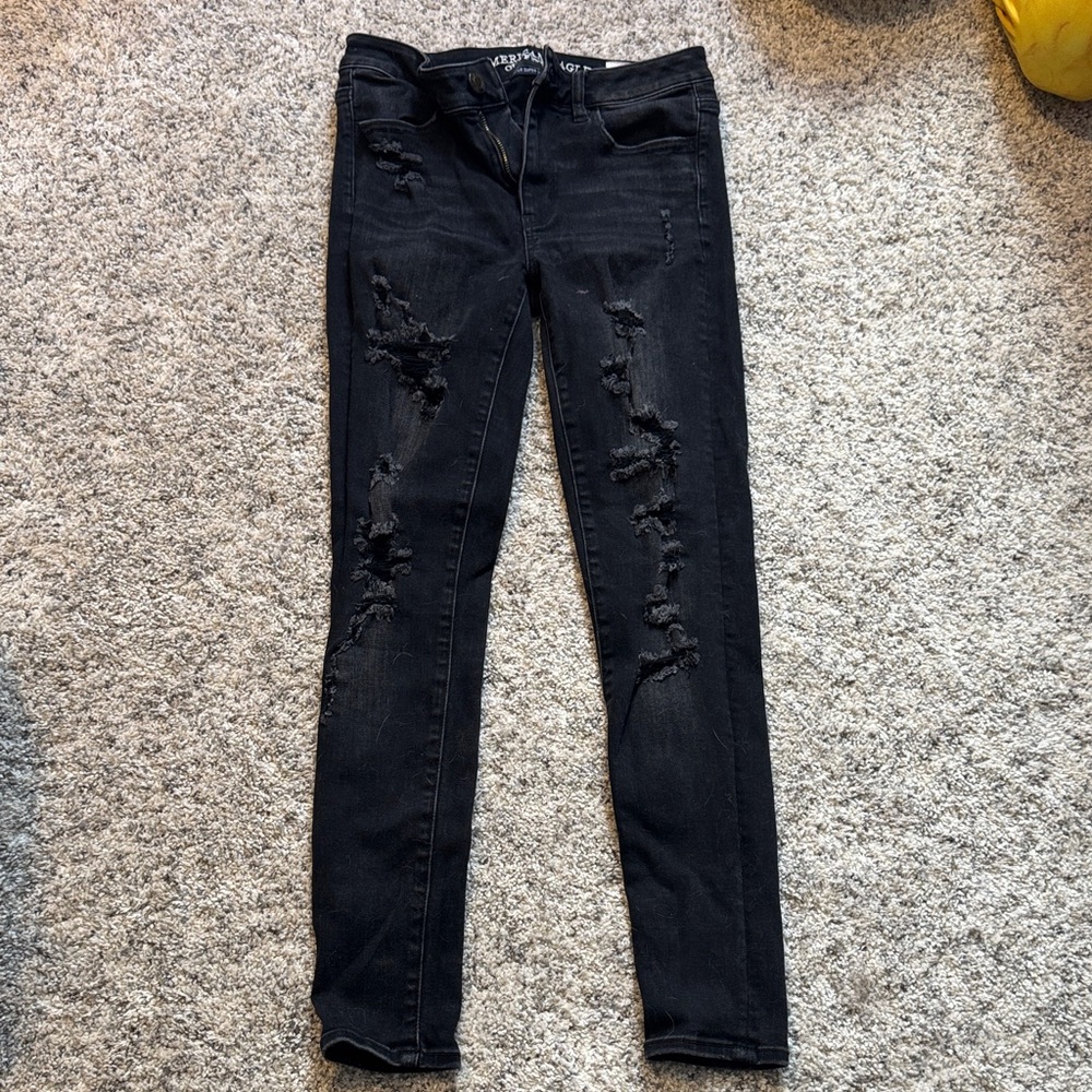 American eagle high rise jegging size 4